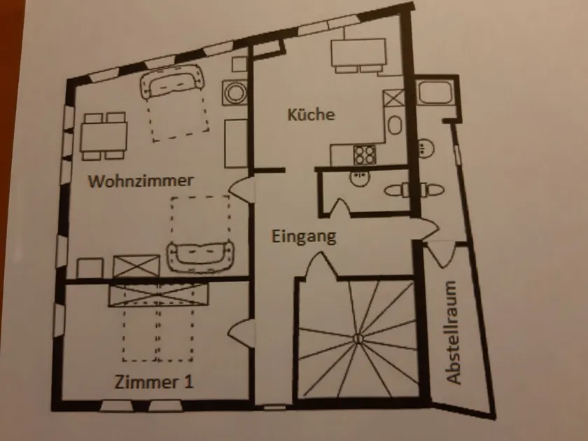 einzigartige Ferienwohnung im Herzen der Altstadt von Visp  / Wallis - Image 1
