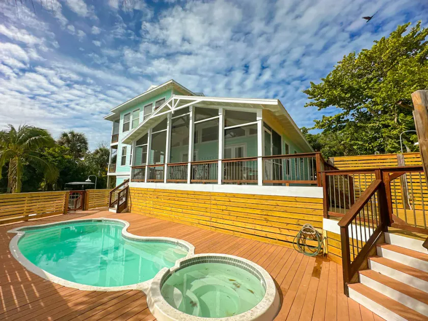 Solitude North Captiva, Carts, Dock, Private Pool, Club, Sleeps 12 - Image 1