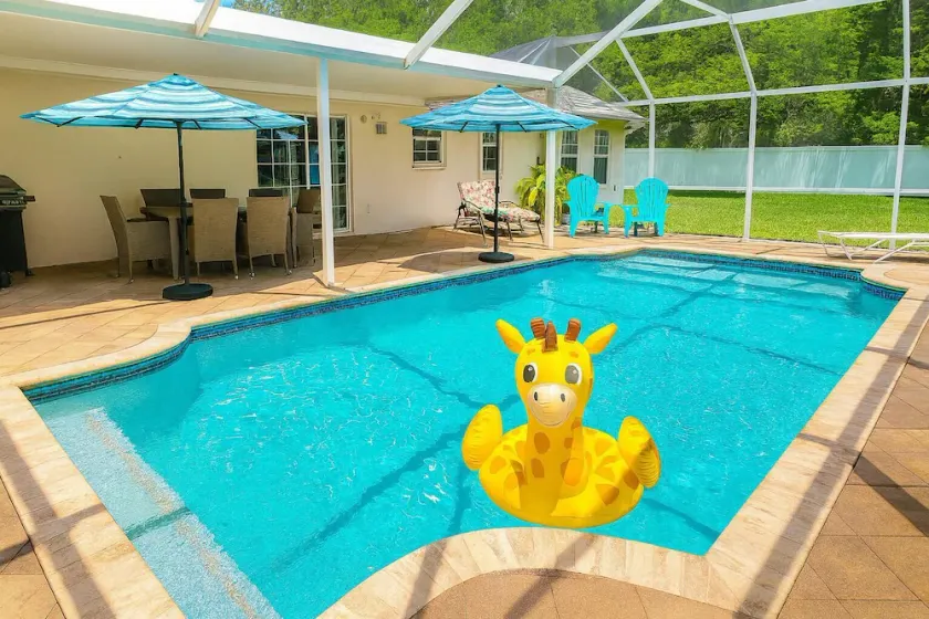 Pet venlige Pool Home på stille blind vej - Image 1