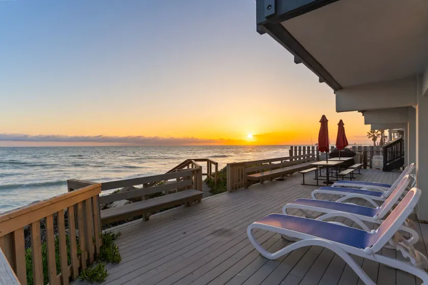 Oceanfront Family Getaway - BBQ - Oceanfront Seating - Image 1