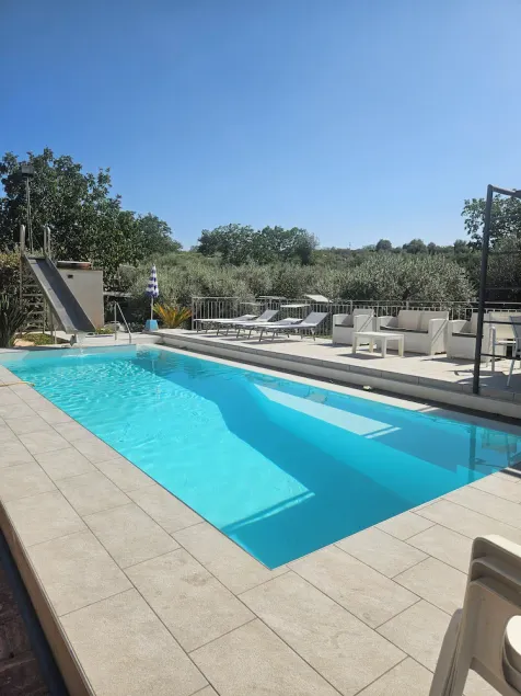 Villa surrounded by greenery with private pool - Image 1