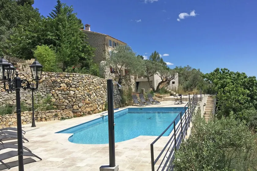 Villa à Ampus avec Vue et Piscine - Image 1