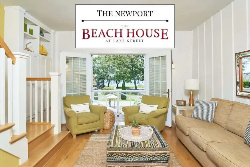 The Newport: 2 BR Luxury Townhome, Pool, Hot Tub, Free Golf, Near Lake Michigan - Image 1