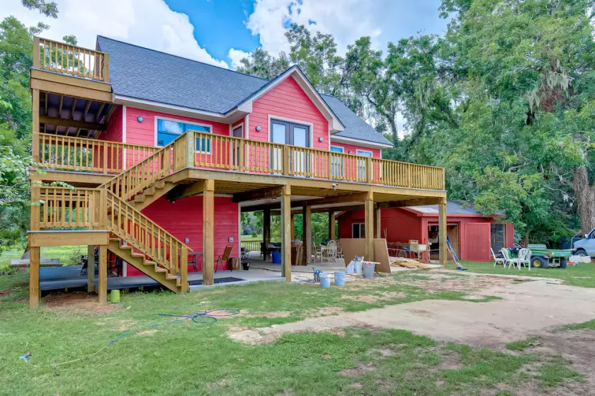 Brazos Bend Tree House på Big Creek - Image 1