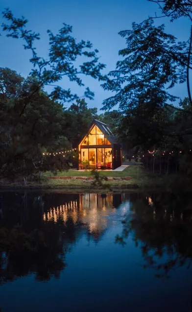 Lakeside East at Live Oak Lake | Modern Cabin - Image 1