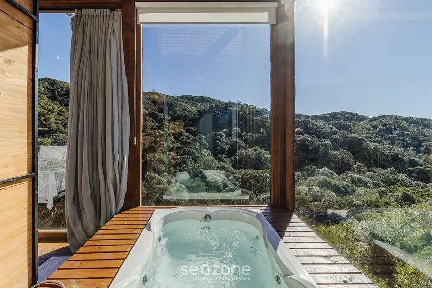 Cabana acolhedora c/jacuzzi na serra VST015 - Image 1