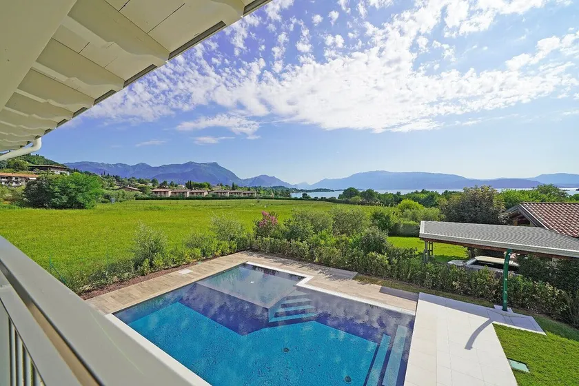 Gardaliva5: with lake view in new residence with pool near to the lake - Image 1