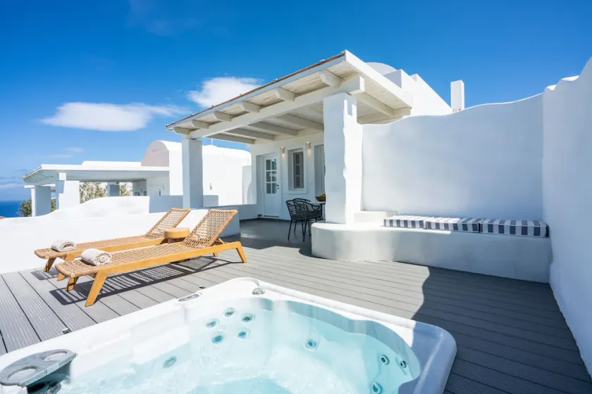 Villa Pearl - Sunset & Sea View - Swimming Pool & Private Outdoor Heated Jacuzzi - Image 1