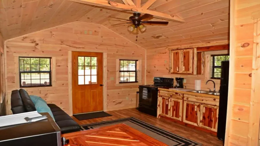 PET VENNLIGT 🐾<br>Swan Bay Cabins & RV Park Hytte # (1) Paris Tn, Kentucky Lake - Image 1
