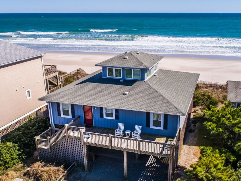All About The View: 4 Br / 2 Ba Oceanfront I Topsail Beach, 8 sovepladser - Image 1