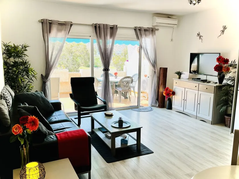 Große 2-Zimmer-Wohnung mit DACH-POOL, Puerto de Mogan. UK TV und WiFi - Image 1