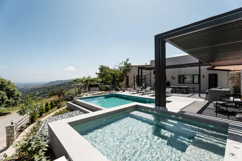 Eumelia Iconic Villa, with Heated Pool & Whirlpool, By ThinkVilla - Image 1
