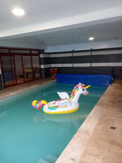 GITE LES AQUARELLES 1 BLEU - sea view heated indoor pool all year round - Image 1