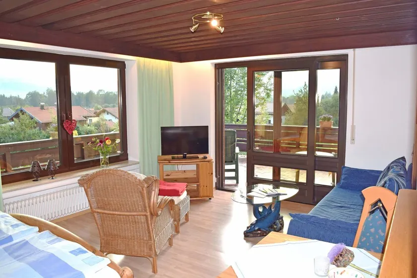 Apartment Almblick 38 sqm, 1 living/bedroom, terrace, WLAN, max. 3 pers. - Image 1