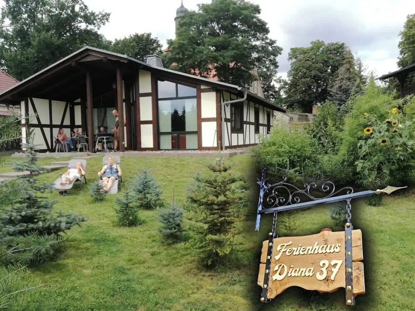 Casa de vacaciones '' DIANA '' en Menkin cerca de Brüssow, con un ambiente rústico / WiFi - Image 1