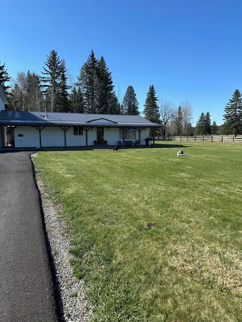 Whitefish home remodeled family friendly large yard hot tub privacy - Image 1