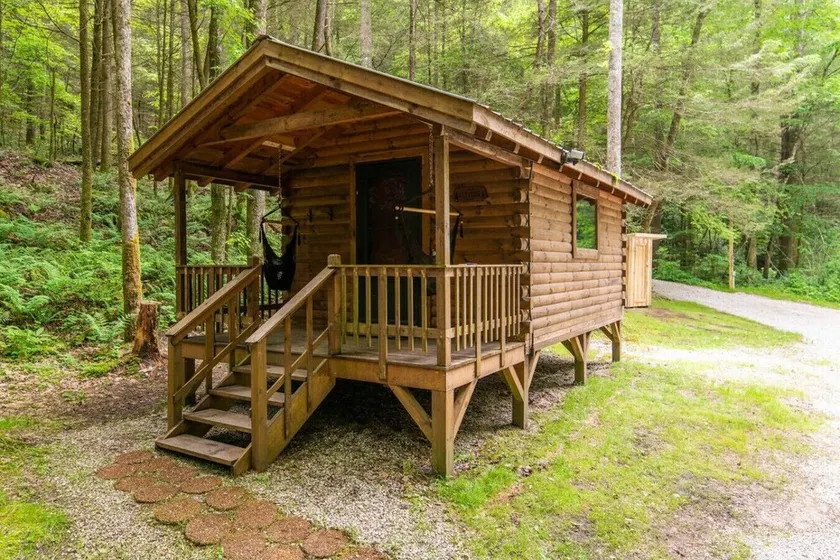 Cozy Creek - Minimalist, Outhouse, Firepit, Creekside, Private - Image 1