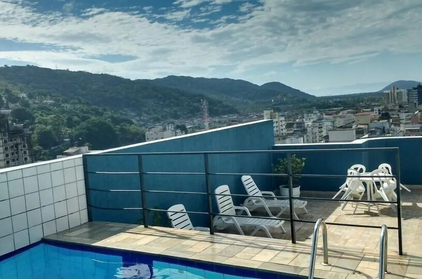 Guarujá-Enseada - 1 Bedroom Apartment with Pool - Image 1