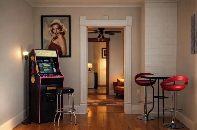 Retro & Modern Downtown w/ Deck, Fire Pit, Pac Man - Image 1