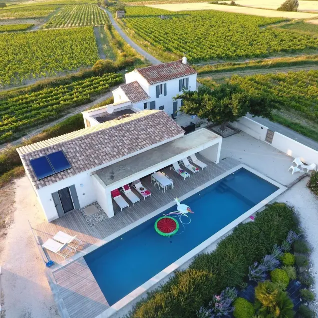 Le mas du Sécheron 4 bed 4 bath Heated pool 17m Clim tot open rental 2017 - Image 1