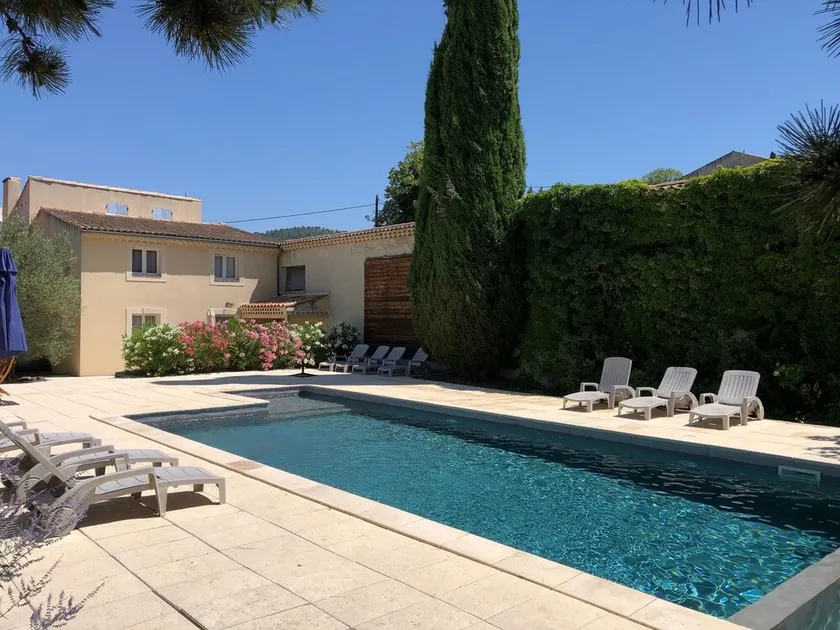  Quiet property with a private heated Pool near a touristic village in Provence - Image 1
