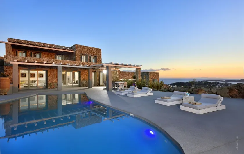 Stunning views of the Aegean Sea and almost all the Cyclades islands - Image 1
