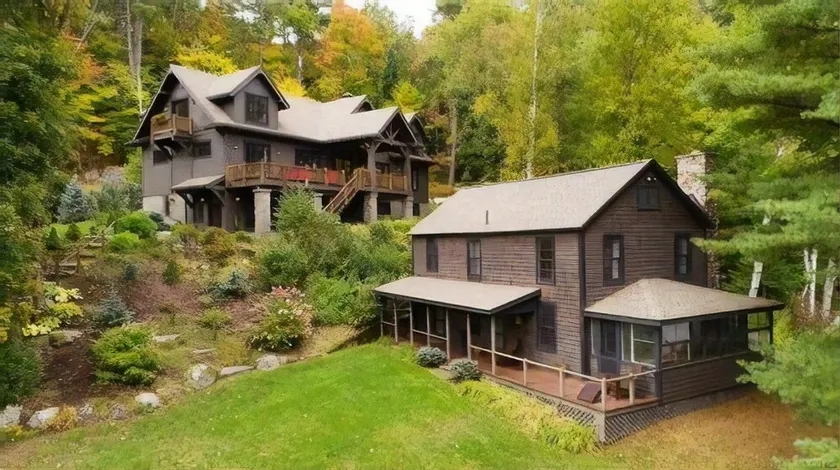 ADK Lodge & Lakeside Cottage med 510 \"strand, strand och privat ö! - Image 1