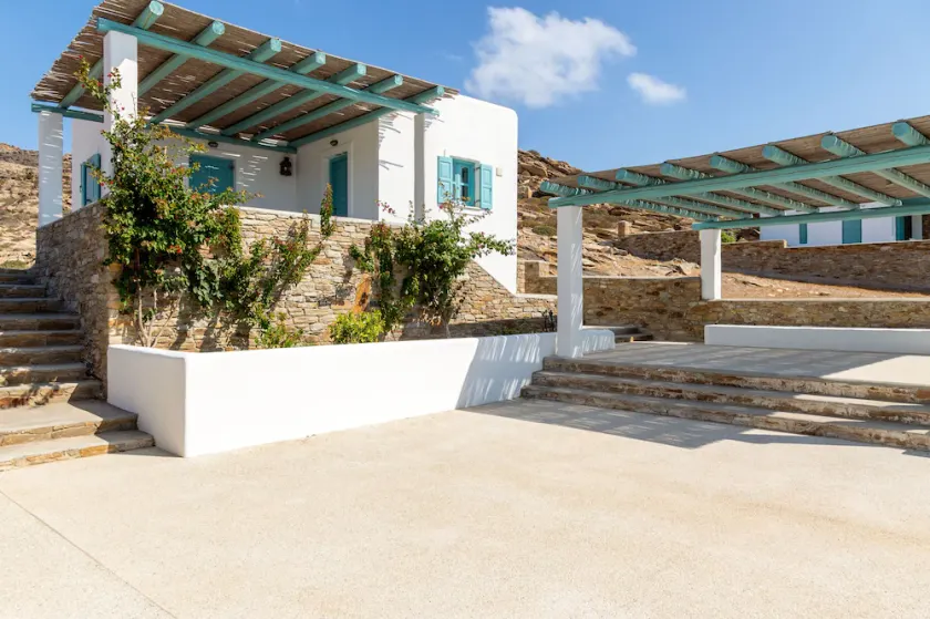 Magganari ViewVillage I, piscine / barbecue en commun, Ios Island, 5 'à pied de la plage - Image 1
