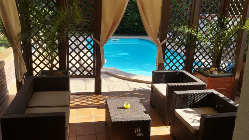 Villa Cunit centrum med privat pool 500m strand och nära Barcelona (tåg) - Image 1