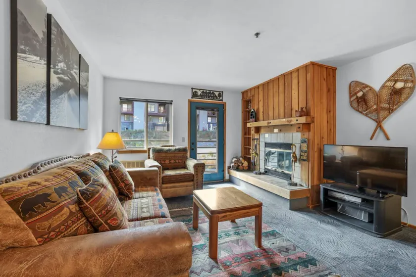 The Meadows-Cozy Family Condo in Kirkwood Deck - Image 1