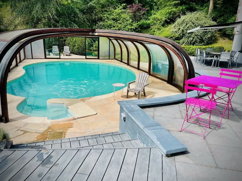 Villa 250m2 avec PISCINE chauffée & SPA & kota-grill & sauna - Image 1