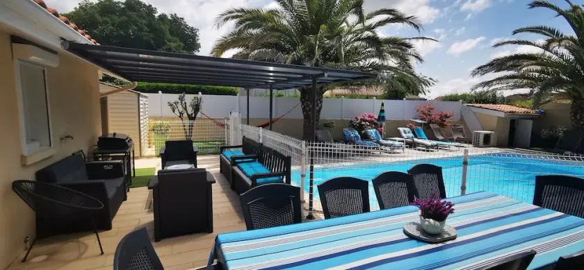 Villa climatizzata con piscina riscaldata a 10 minuti dalle spiagge - Image 1