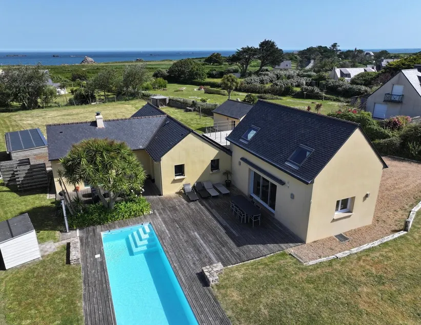 Villa ****8 Personen, beheizter Pool, Hammam, 200 m vom Meer entfernt, Meerblick - Image 1
