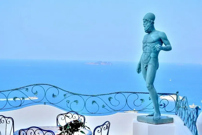 Villa Estia: A charming and bright villa built sheer above the sea, with Free WI-FI. - Image 1