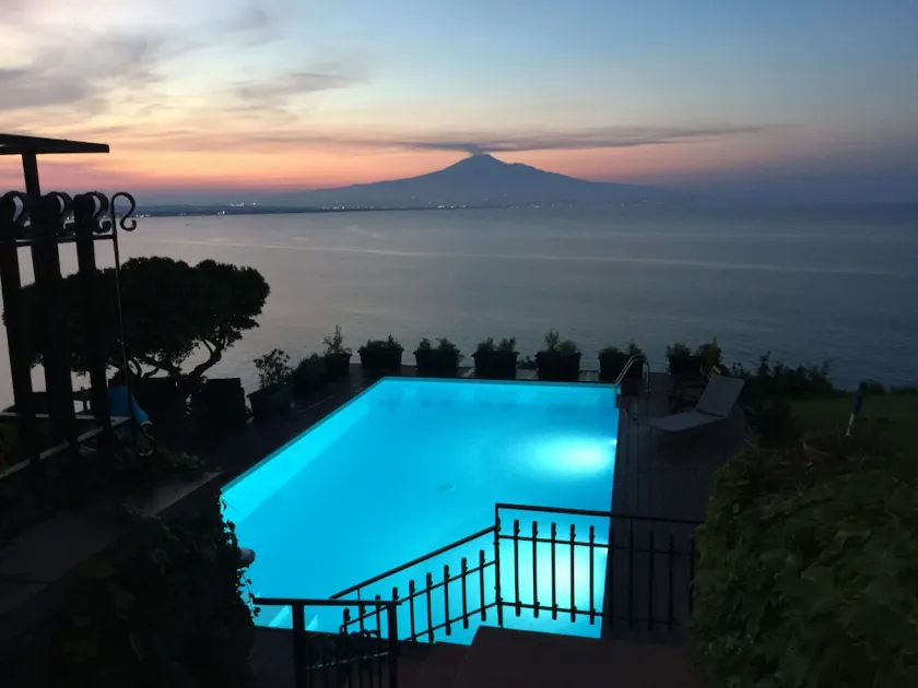 Villa Carmela - Fantastisk utsikt över havet och vulkanen Etna och poolen - Image 1