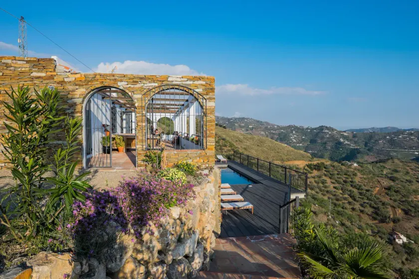 Meget luksuriøs ferievilla til 8 personer med privat swimmingpool, havudsigt over Andalusien - Image 1