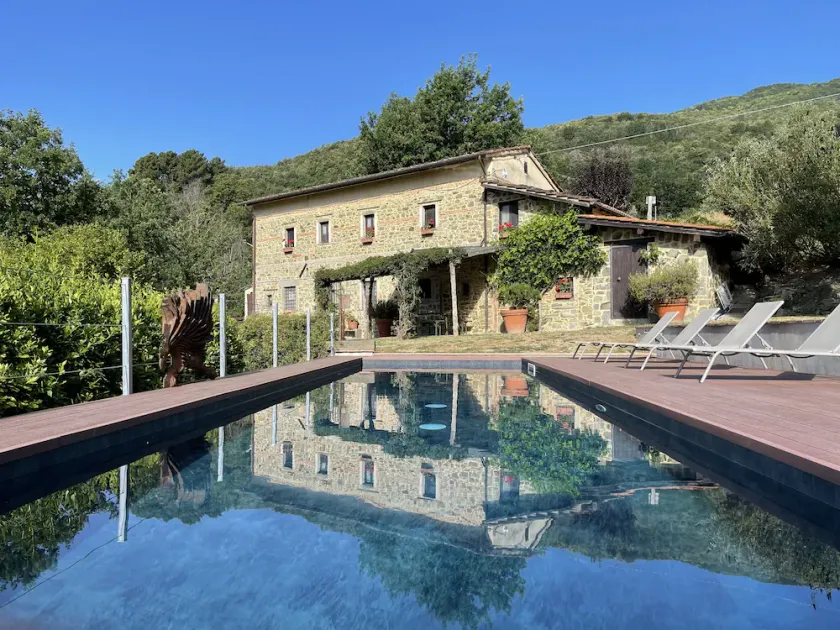 Schöne toskanischen Bauernhaus mit herrlichem Blick und Pool - Image 1