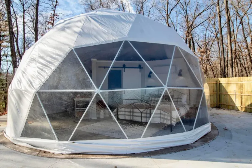 Black RiverFalls Glamping Dome 2 - Image 1