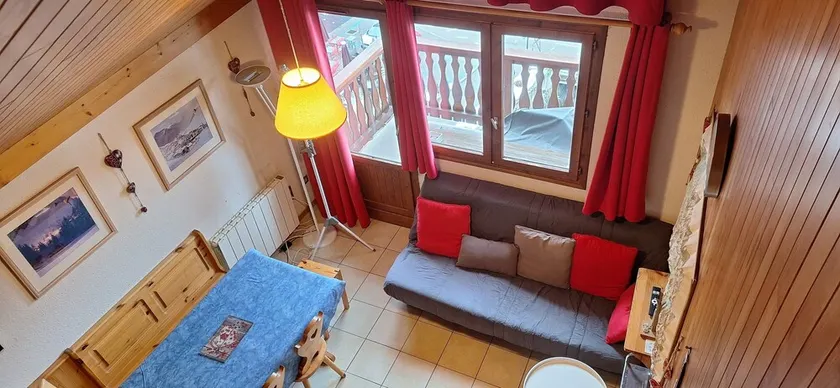 [At the foot of the slopes] Studio Cabin Mezzanine 4-5 pers. Champagny en Vanoise - Image 1