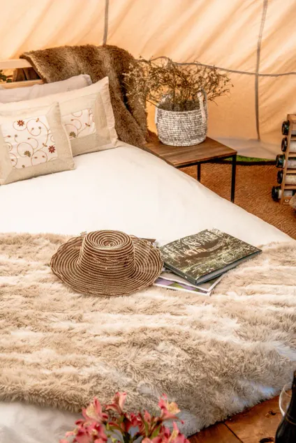 Luxury under canvas at Oastbrook - Image 1