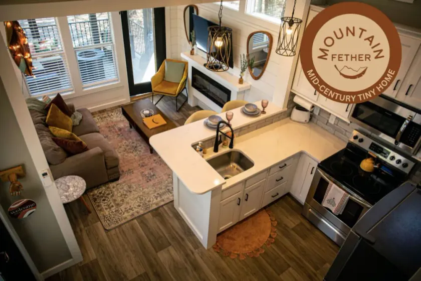 Mid-Century Modern Cabin - Mountain Fether - Image 1