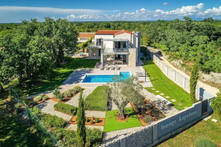 Villa Lounge Kapelana with Private Pool, Basketball, Volleyball & Football - Image 1