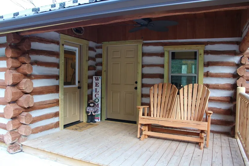 Cozy Log Cabin in the Heart of Smoke Hole Canyon Overlooking South Branch River. - Image 1