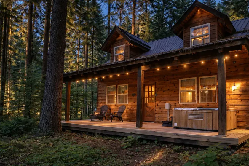 Chipmunk Lodge by NW Comfy Cabins - Image 1