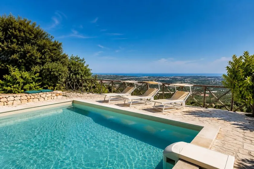 Sea View Trulli Retreat with Panoramic Pool - Image 1