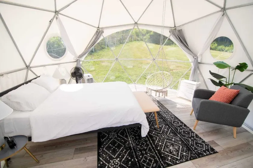 Dome 1@ Smoky Mountains Glamping Dome #1 Read Details - Image 1