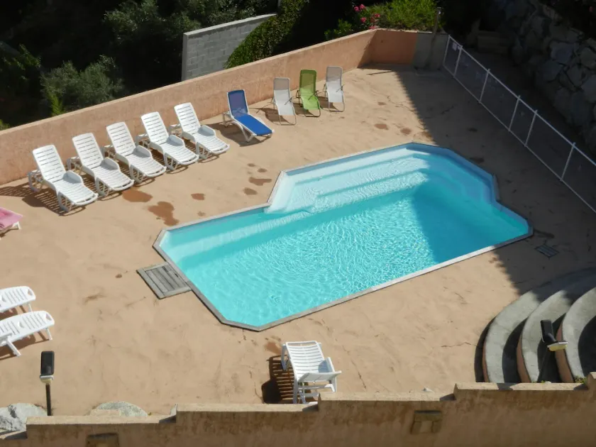Propriano T3 50 m2 -  vue magnifique sur le golfe de Valinco et piscine - Image 1