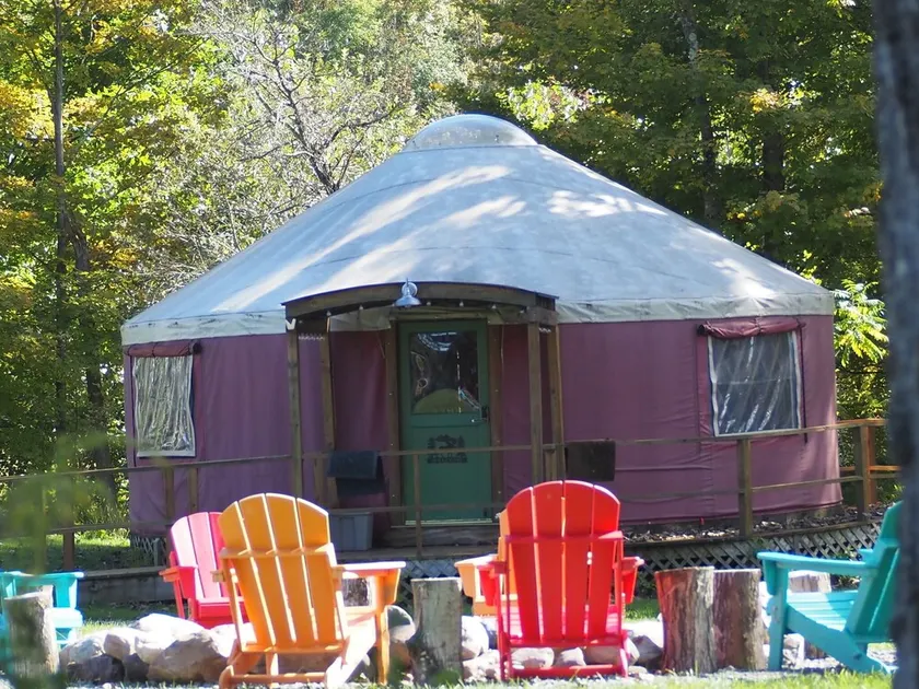 Andelyn Farm Moose Lodge Yurt. A Unique Glamping Experience in Up-State New York - Image 1