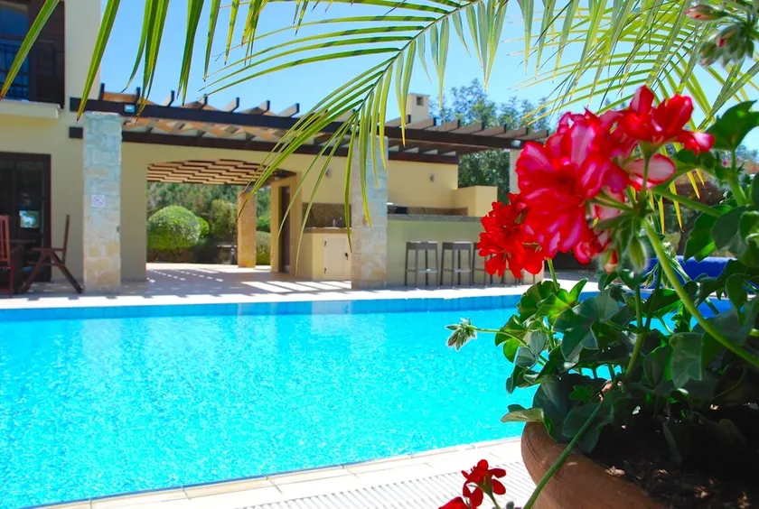 Villa Paparouna (81) with private pool, hot tub, and great outside space. Aphrodite Hills Resort. - Image 1