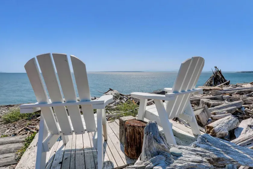 Whidbey Island Beach Cottage, på stranden vid Admiralty Inlet! Sunset Views! - Image 1